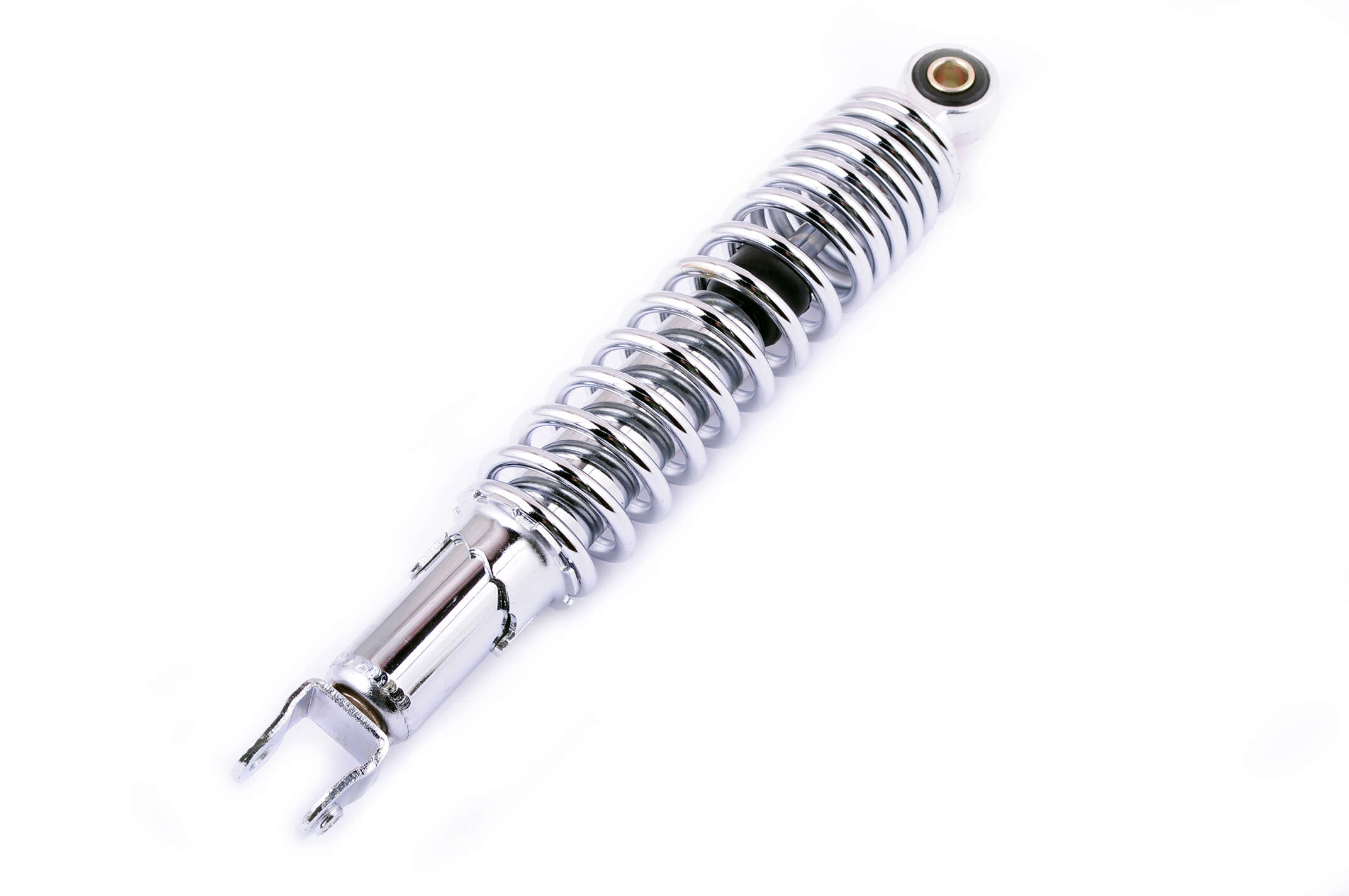 Амортизатор GY6, DIO ZX, LEAD 310mm, регулируемый (хром) RUIKAI