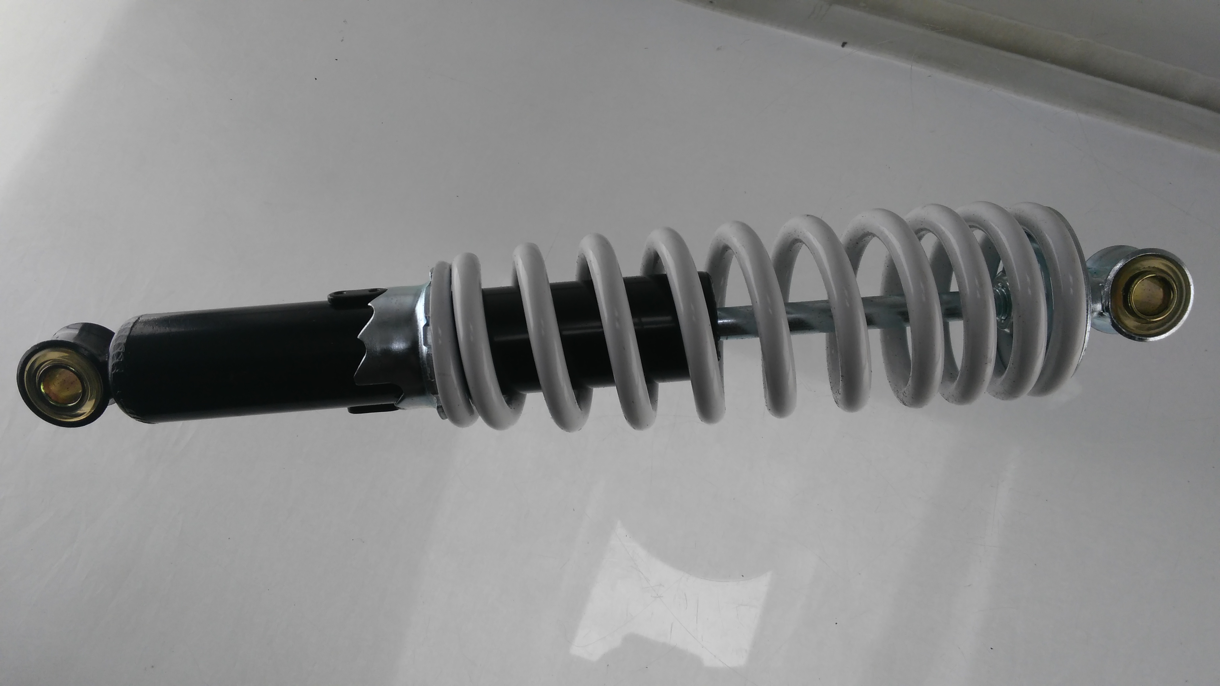 Моноамортизатор мото, ATV 310mm (передний, белая пружина) VV