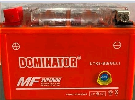 АКБ 12V 9A гелевый (151x86x106) UTX9-BC DOMINATOR VDK-5