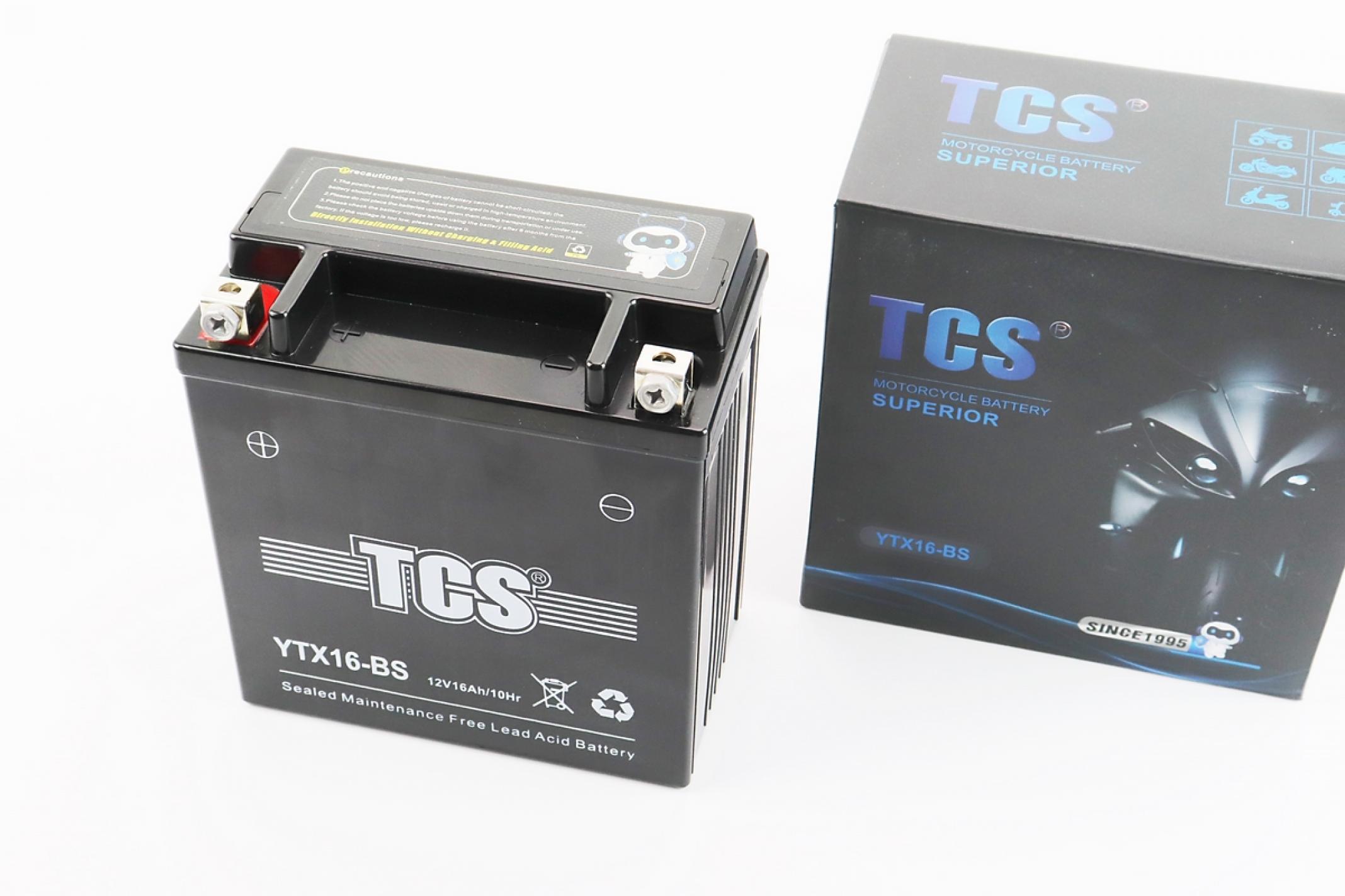 АКБ 12V 16А гелевый (150x87x161) YTX16-BS KS