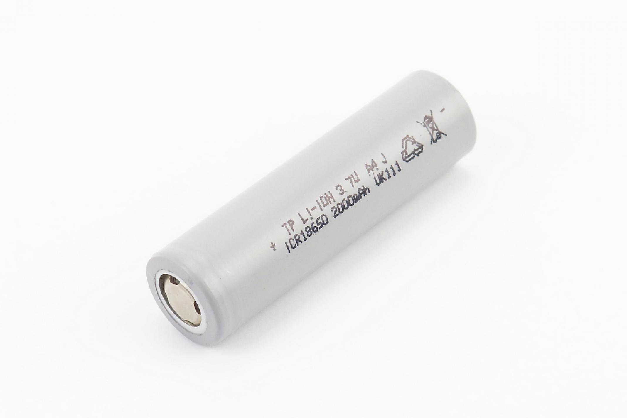 Акумуляторна батарея 3.6V 10C 18650 2000mAh Li-ion (L65*D18mm) KS