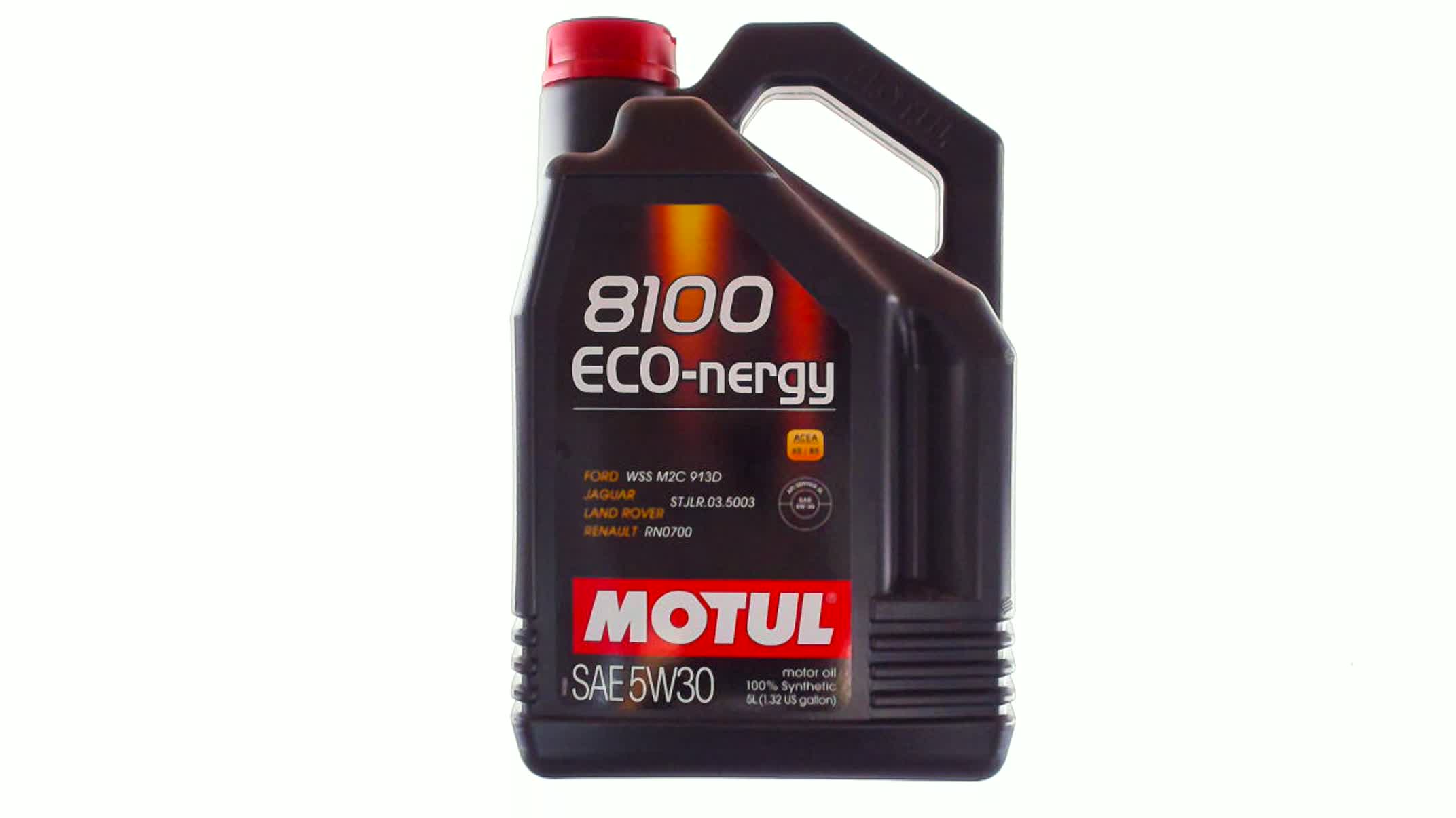 Масло автомобильное, 5л (синтетика, 5W-30, 8100 ECO-NERGY) MOTUL (#102898)