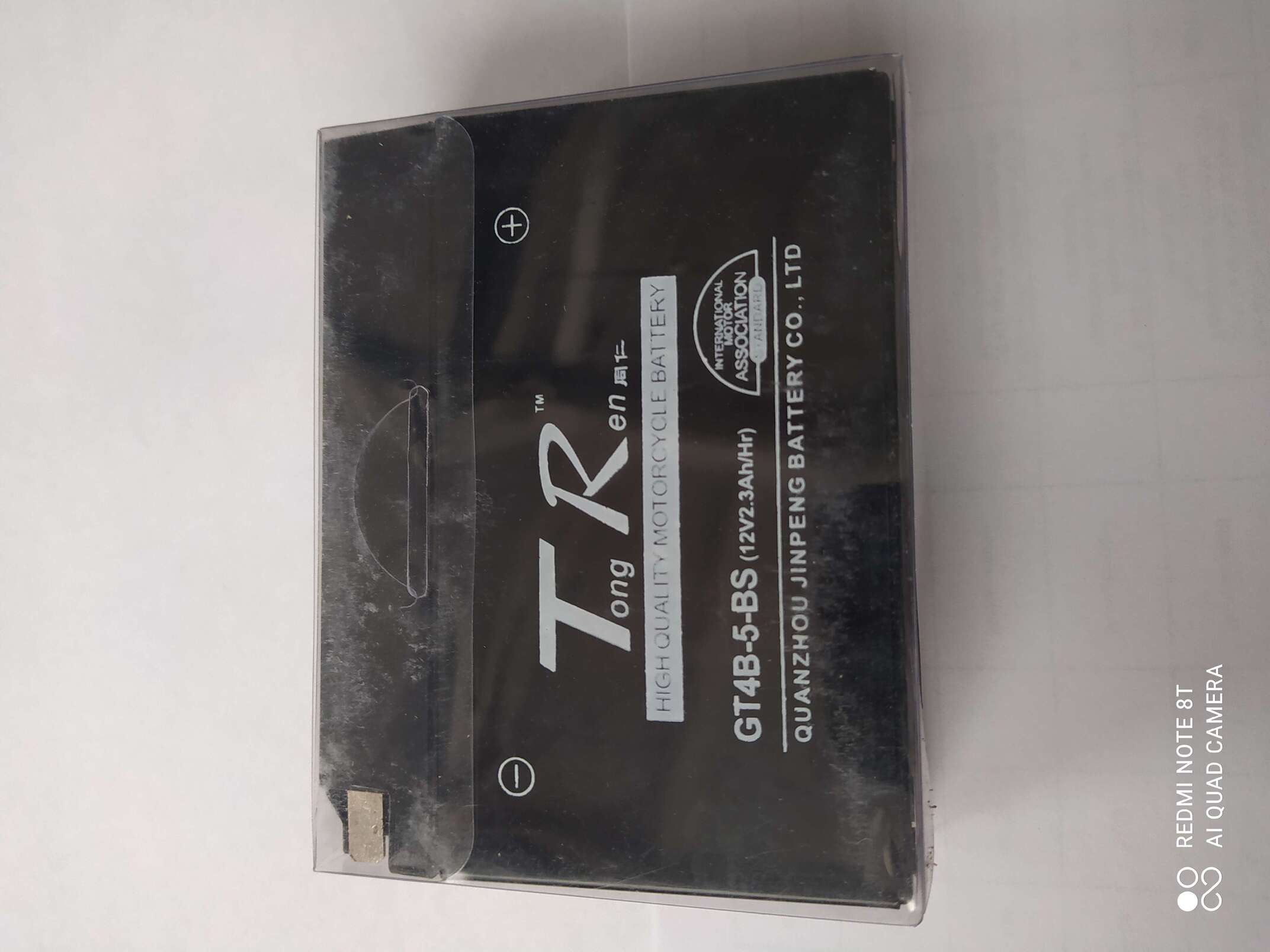 АКБ 12V 2.3А AGM, Suzuki (113x39x89, ``таблетка``, черный, mod:GT4B) (Japan Tech) ZV