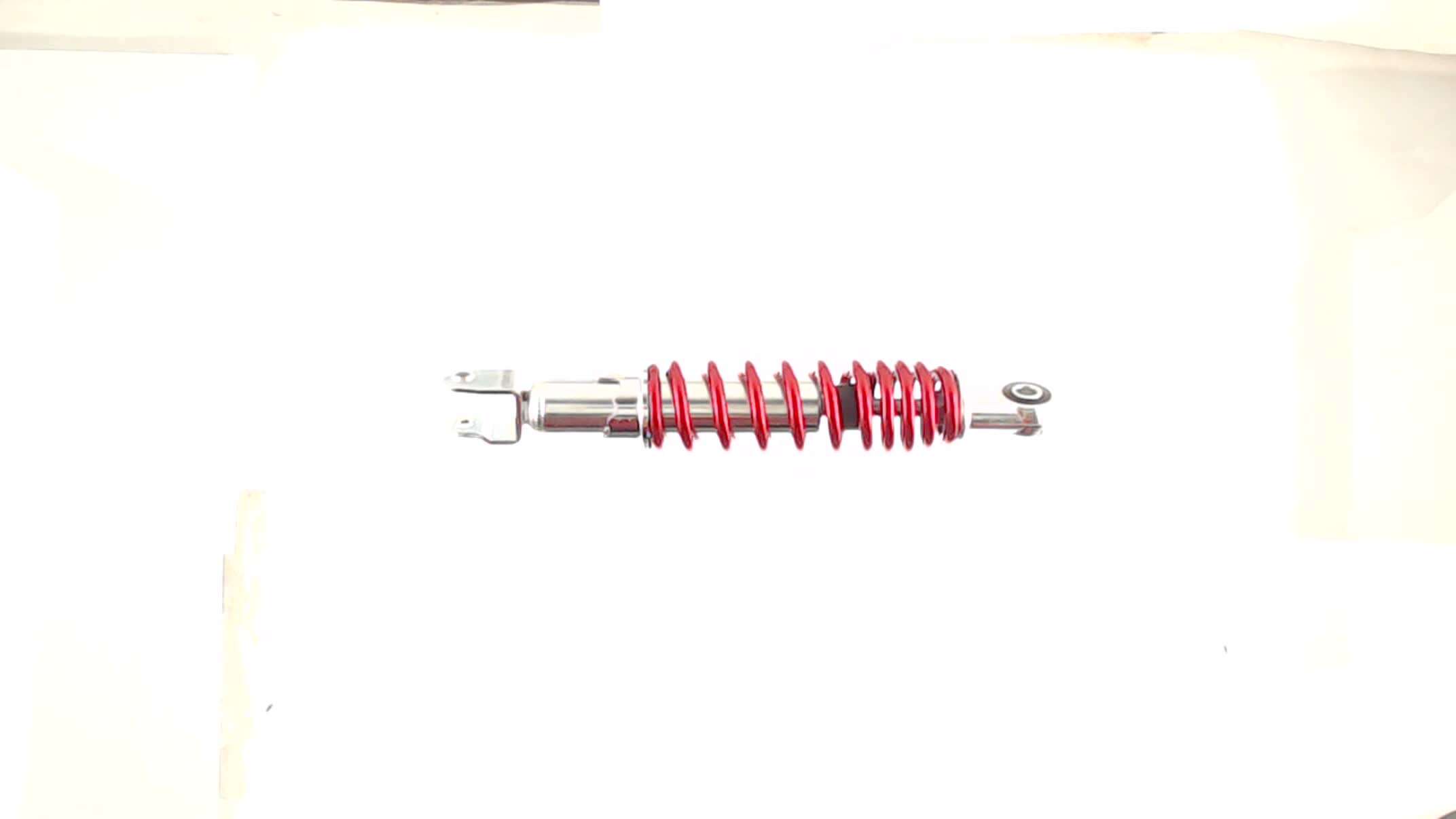 Амортизатор GY6, DIO, LEAD 286mm, регулируемый (красный) MSU