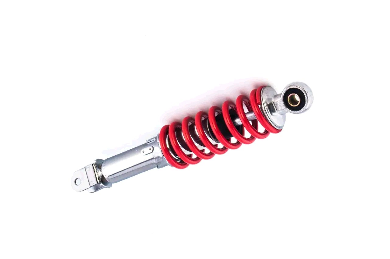 Амортизатор GY6, DIO ZX, LEAD 307mm, регулируемый (красный) MSU