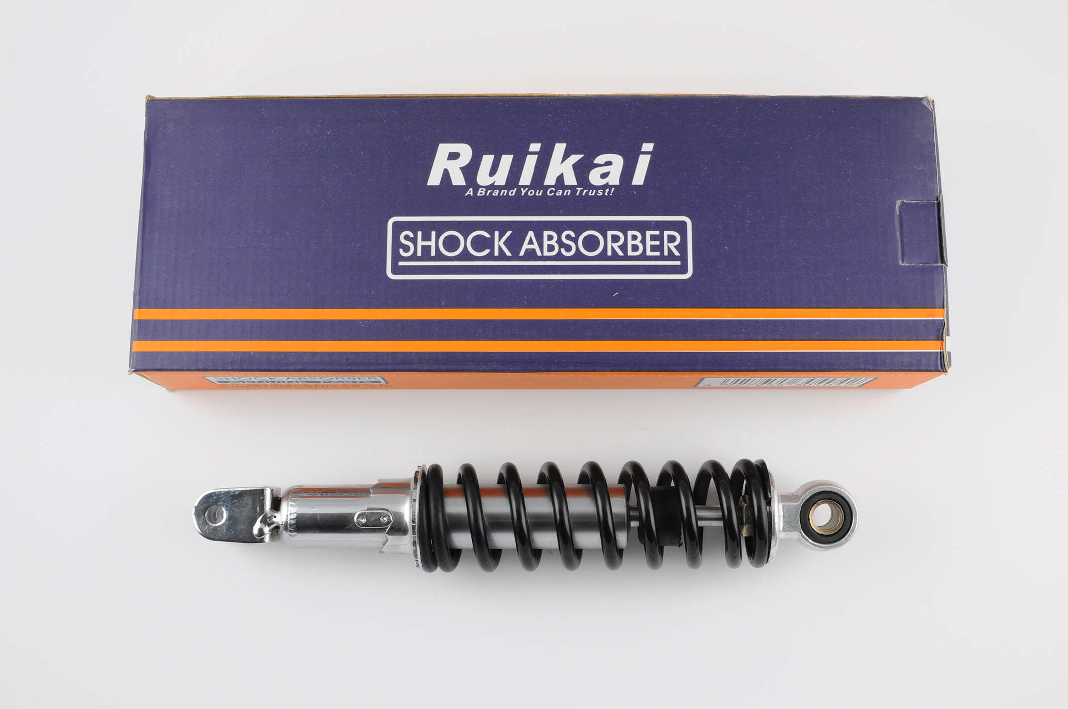 Амортизатор GY6, DIO, LEAD 280mm, регулируемый (черный) RUIKAI