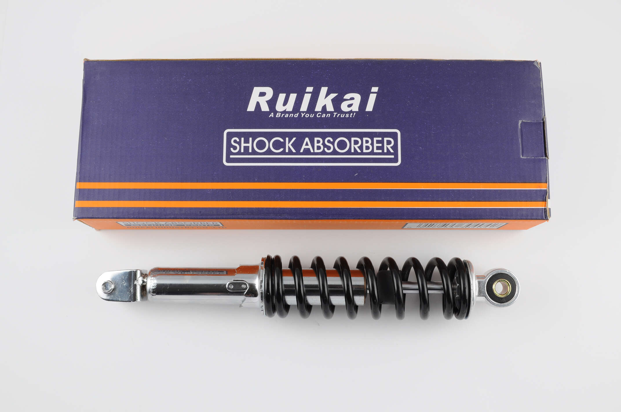 Амортизатор GY6, DIO ZX, LEAD 310mm, регулируемый (черный) RUIKAI