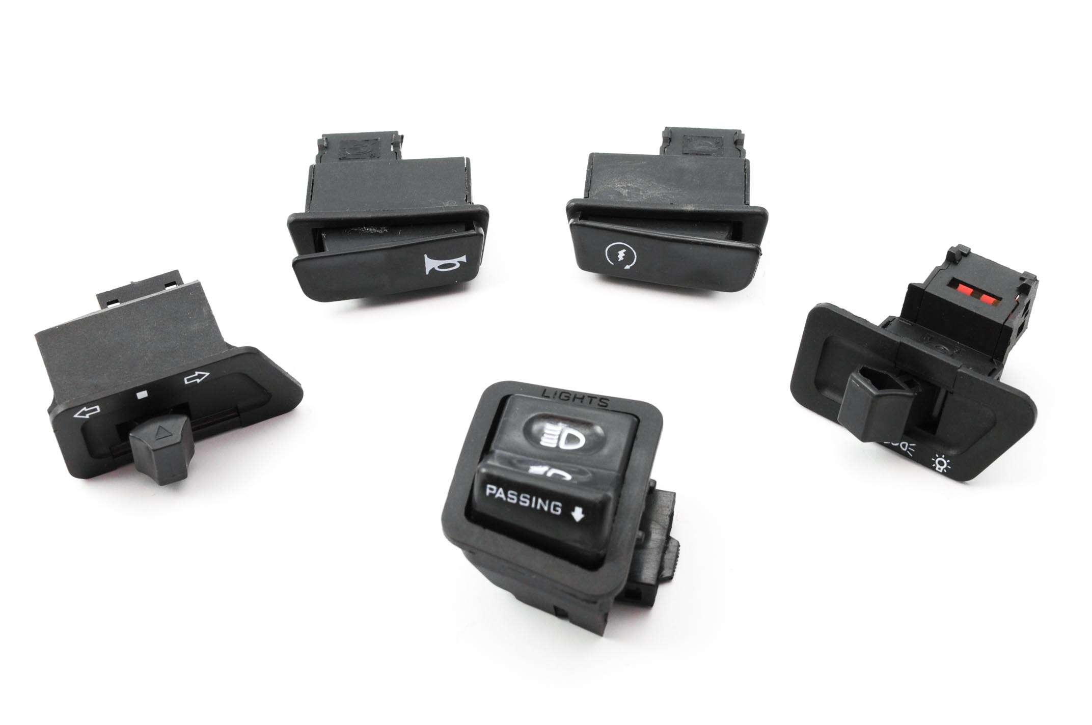 Кнопки руля (набор) 4T GY6 60 (5шт) EVO