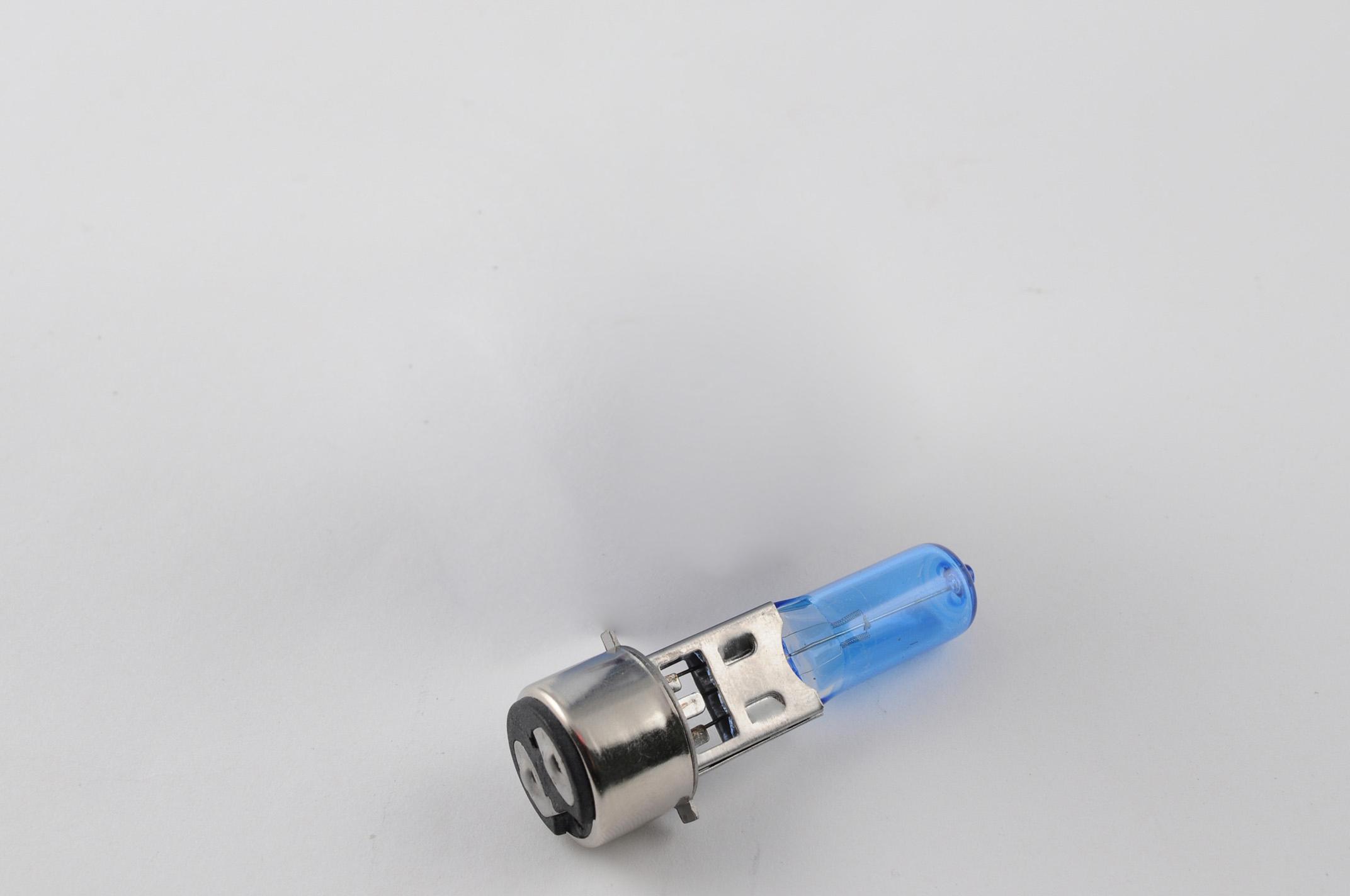 Лампа BA20D (2 уса) 12V 35W/35W (белая, со стержнем) BEST