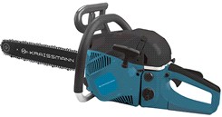 Бензопила KRAISSMANN KS6324 63 куб. см, 2.4 КВт, 3000 об/м, шина 450 мм VRL