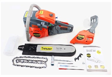 Бензопила TRESZER TRS7 (пп, праймер, 1 шина, 1 цепь) 52cc 3,8кВт KS