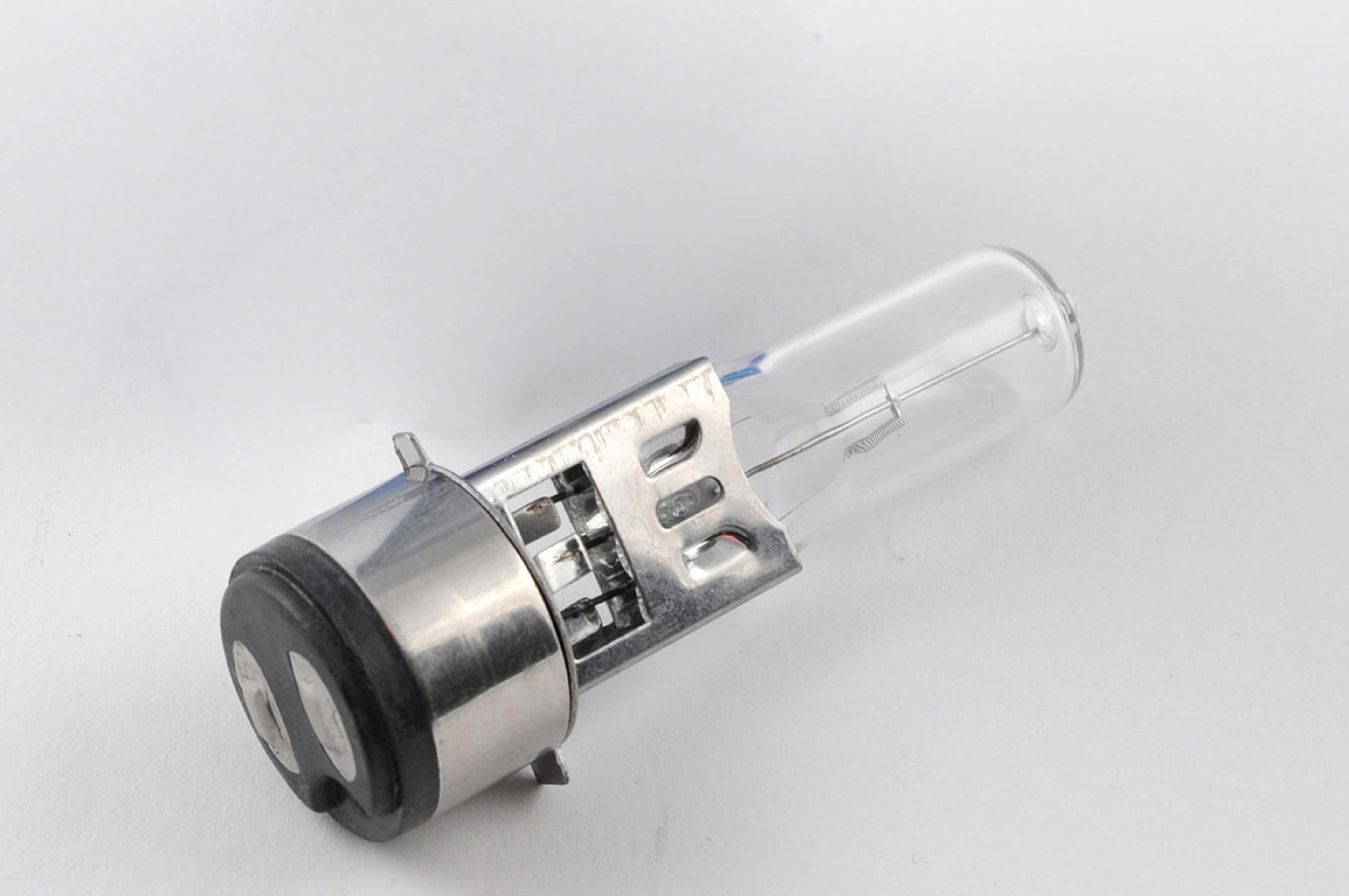 Лампа BA20D (2 уса) 12V 35W/35W (белая) BEST