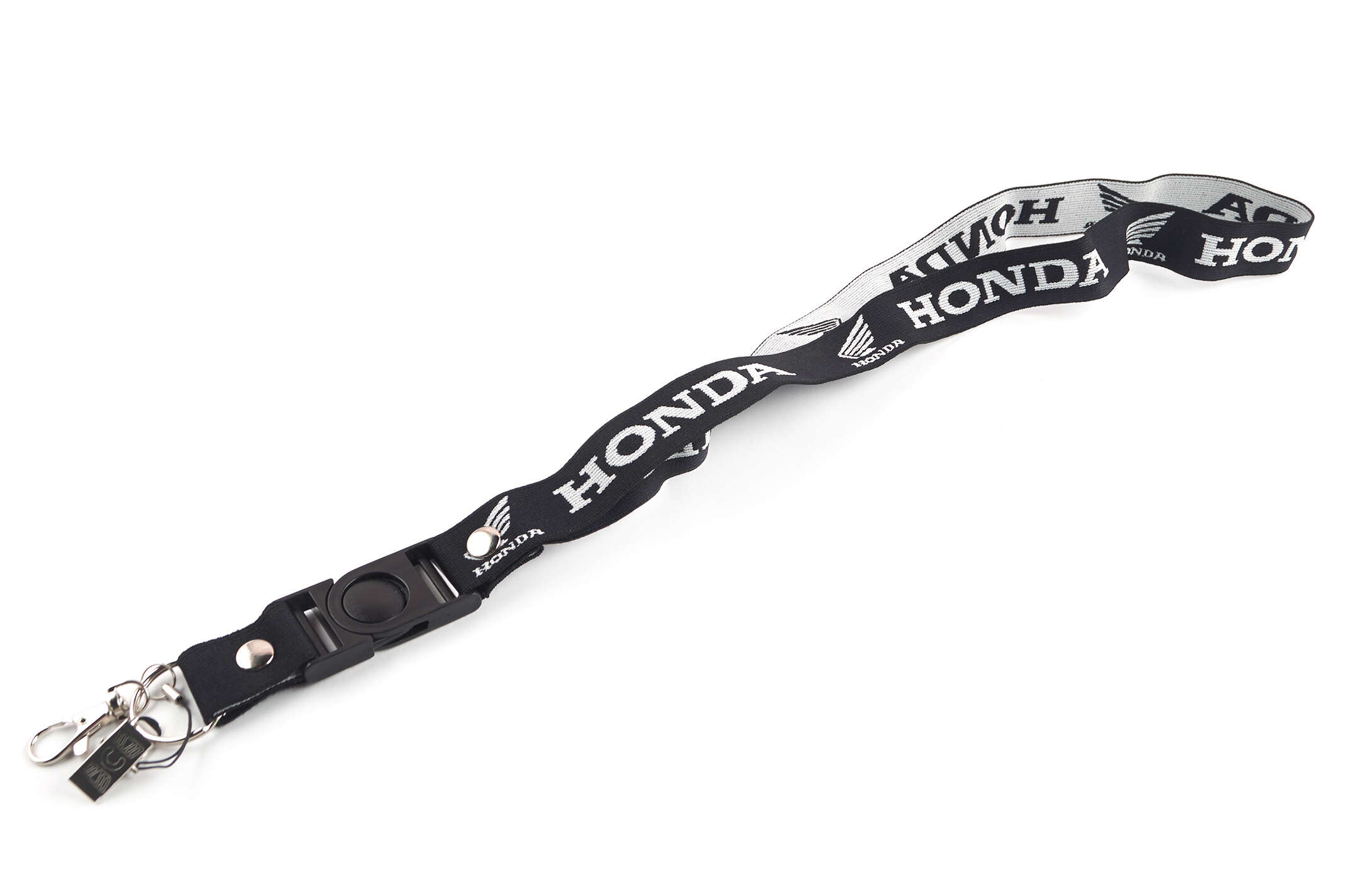 Ремешок для ключей HONDA (черный, mod:WL-HA003)