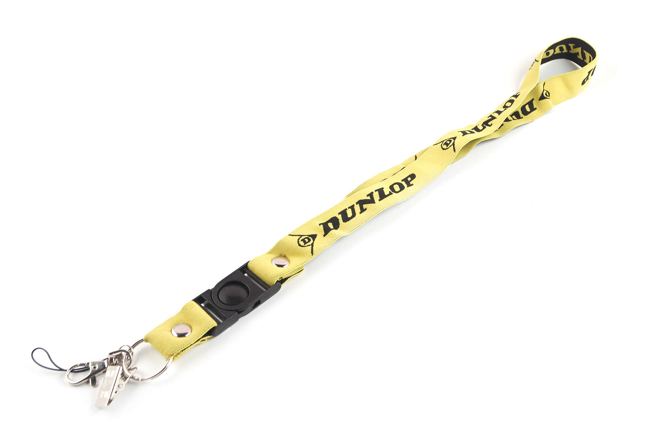 Ремешок для ключей DUNLOP (желтый, mod:WL-HA015)