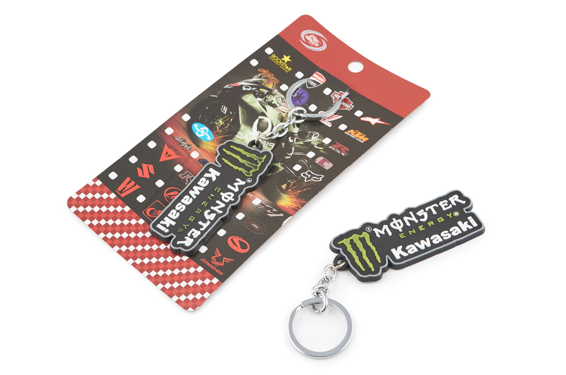 Брелок резиновый MONSTER ENERGY (#KML)