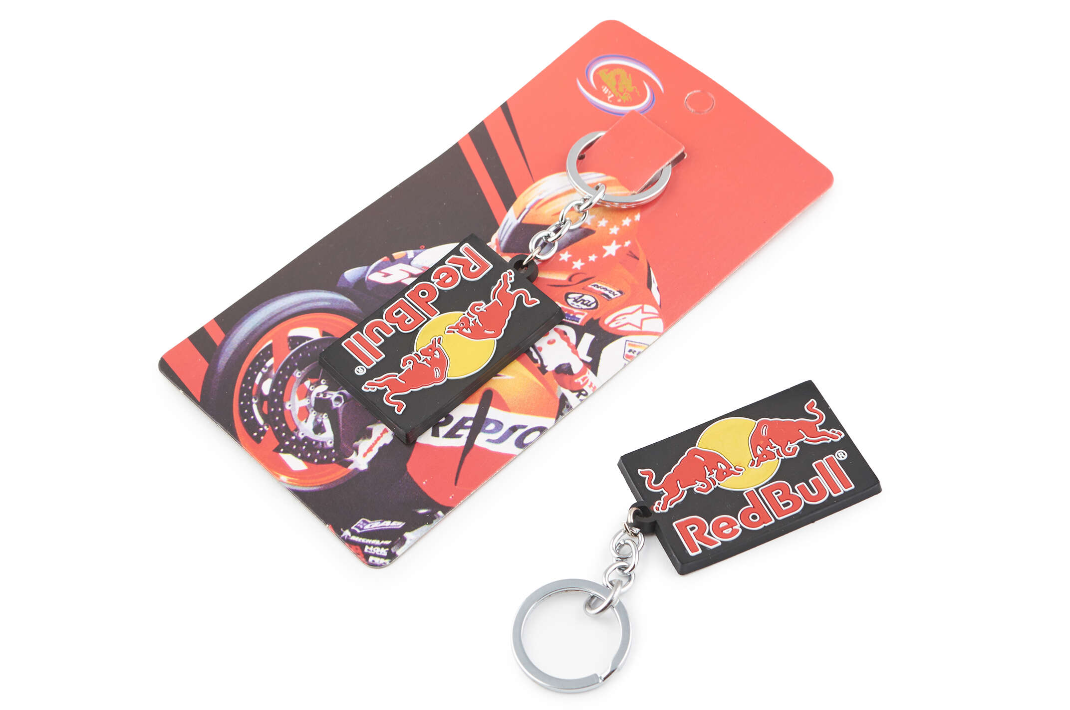 Брелок резиновый RED BULL (#KML)