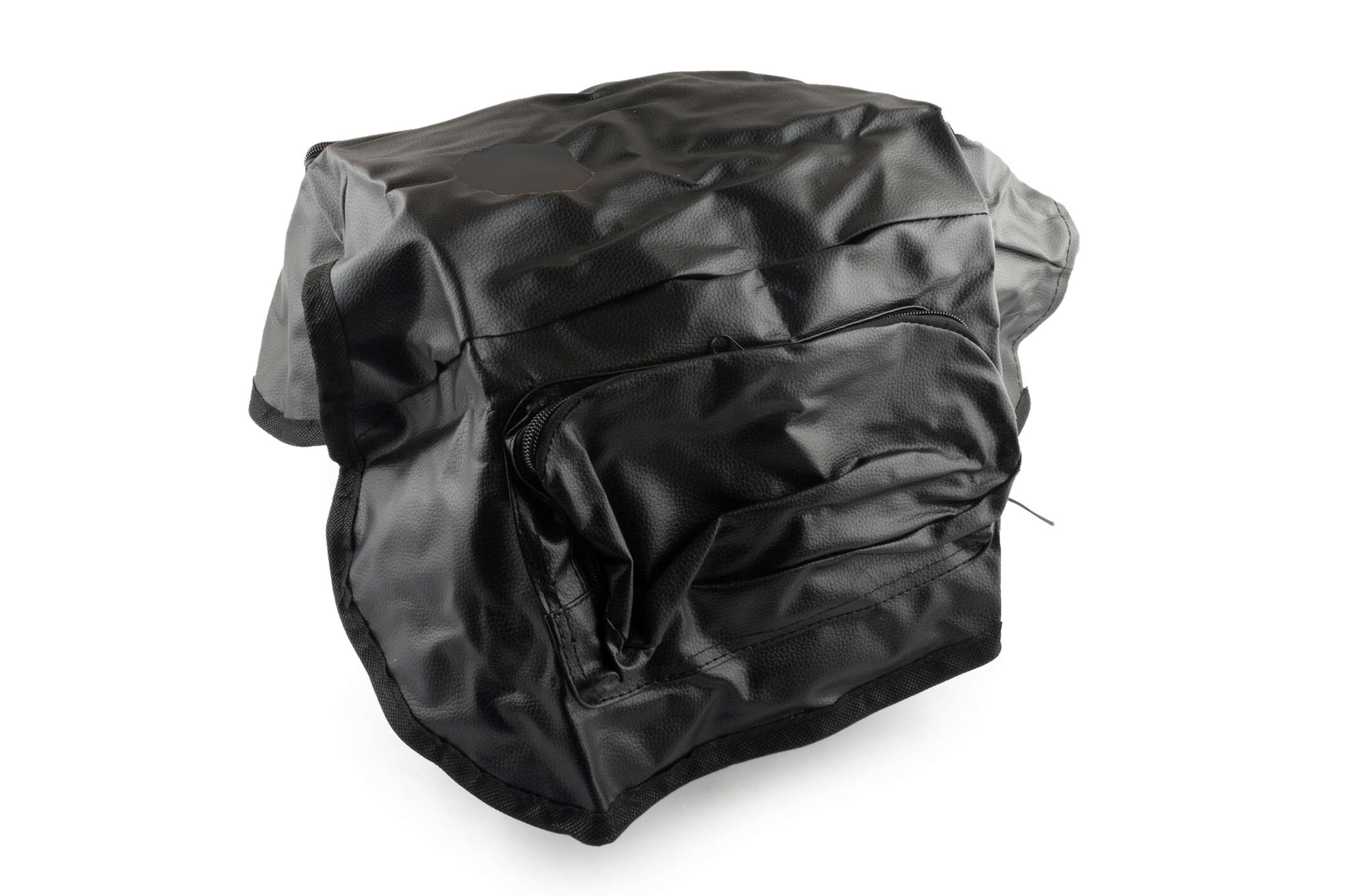 Чехол бака с карманами Alpha (черный) SOFT SEAT