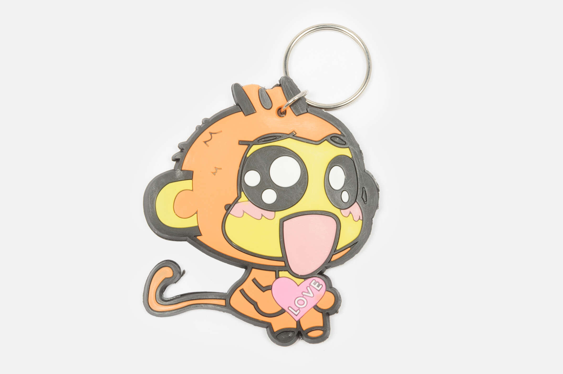 Брелок резиновый MONKEY
