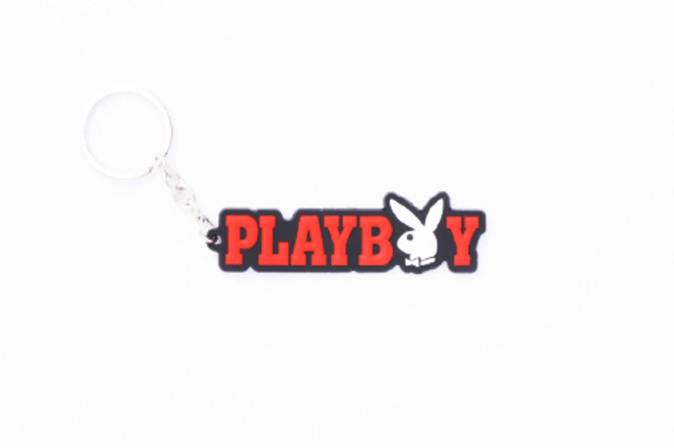 Брелок резиновый PLAYBOY