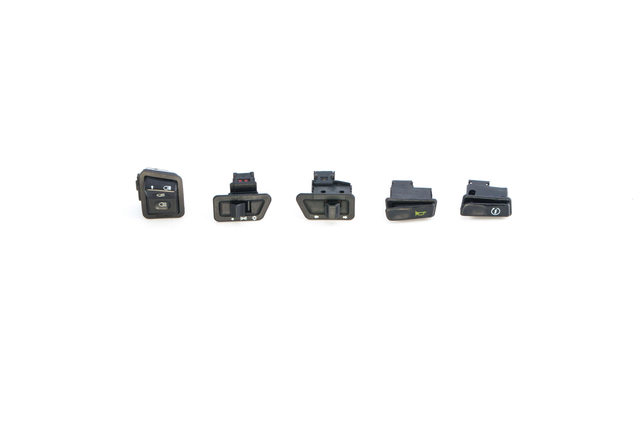 Кнопки руля (набор) 4T GY6 125/150 (5шт) ZUNA
