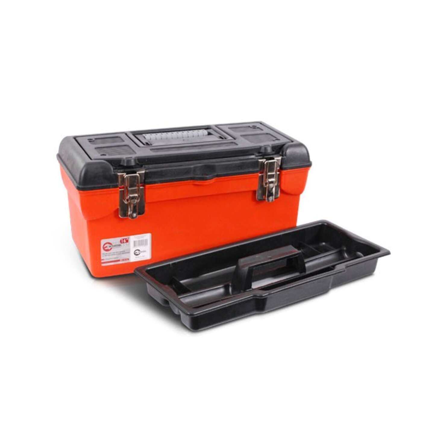 Ящик для инструмента с металлическими замками 16 396x216x164 мм INTERTOOL