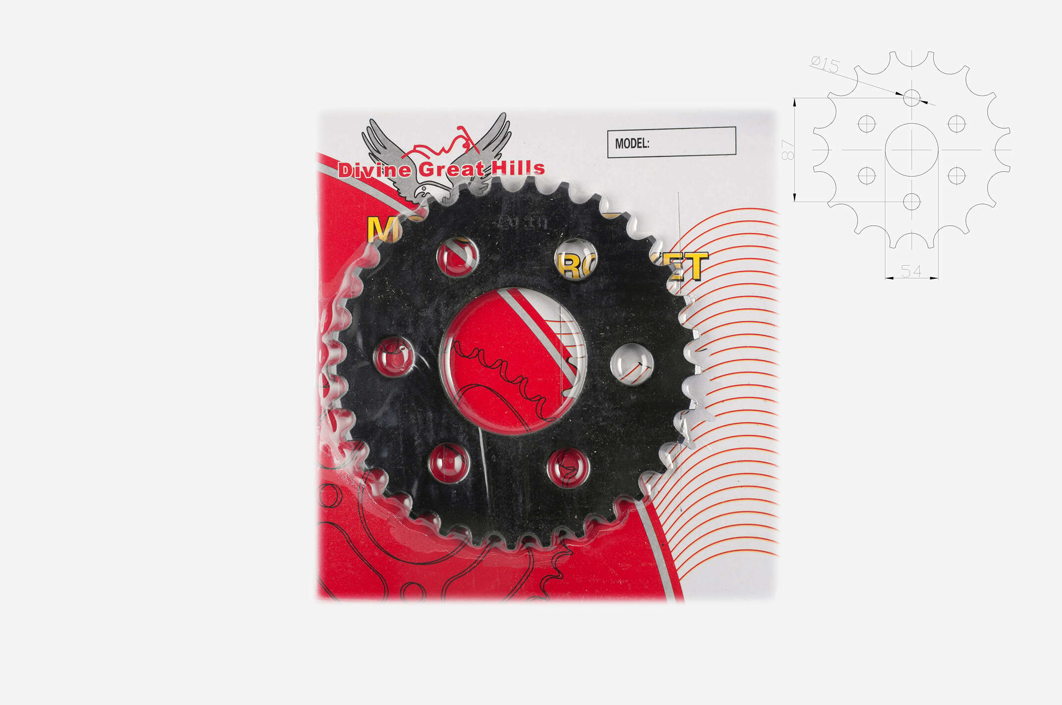 Звезда трансмиссии (задняя) КАРПАТЫ 420-33T DGH