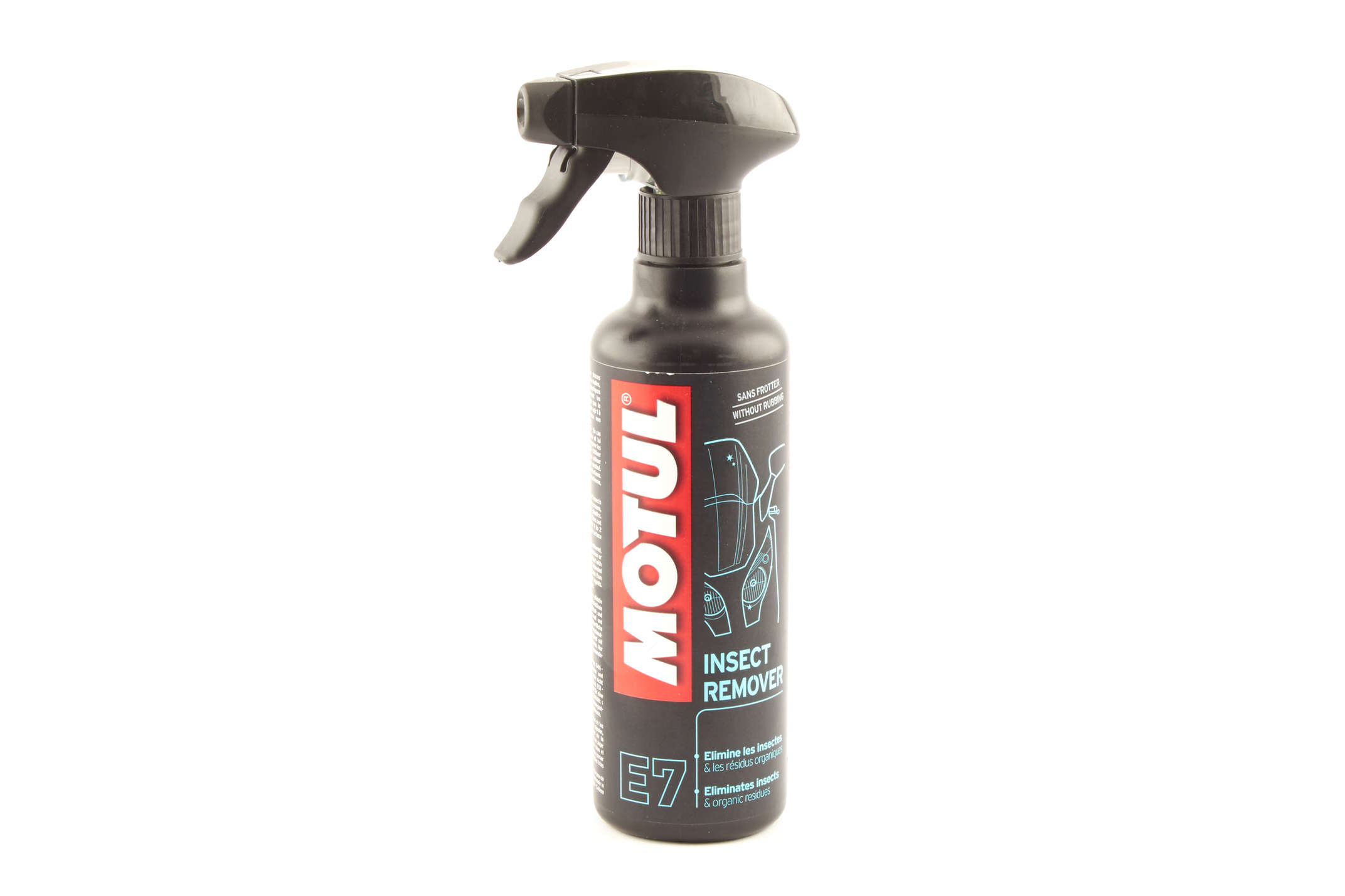 Средство для ухода мототехники 400мл (E7 Insect Remover) MOTUL (#103002)