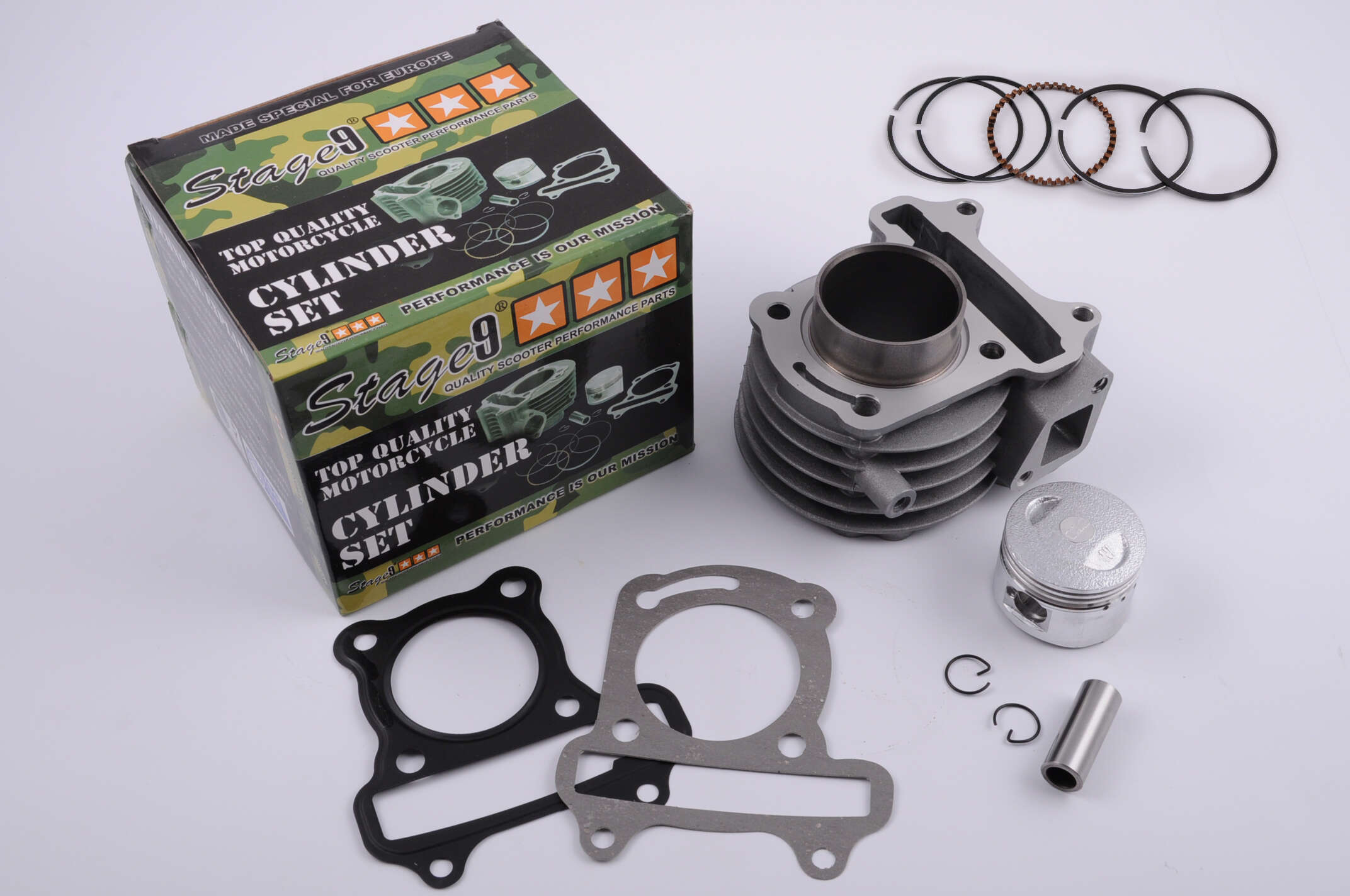 Поршневая (ЦПГ) 4T GY6 60 (Ø44.0) STAGE-9