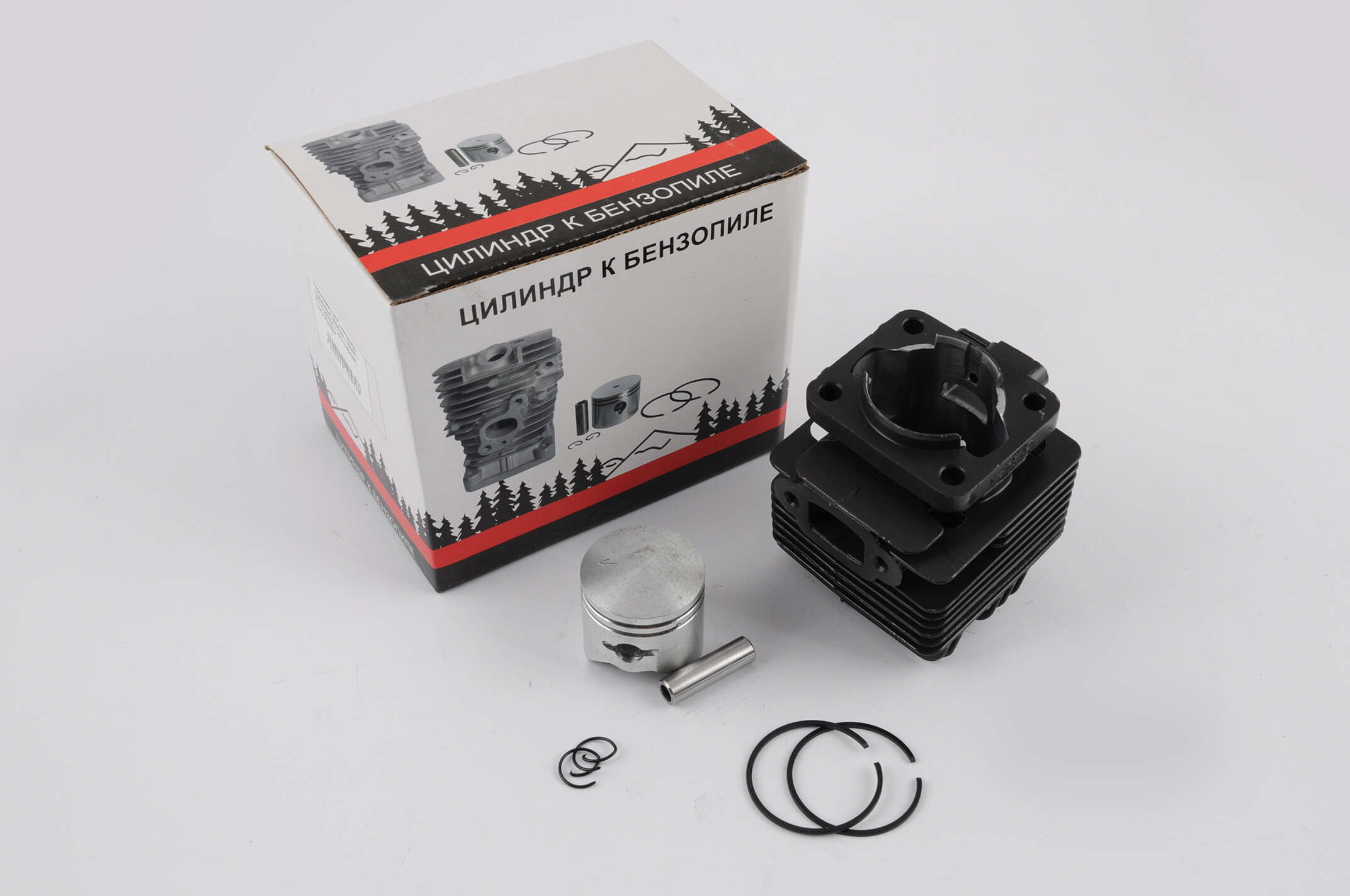 Поршневая мотокосы (ЦПГ) 1E34F (Ø34) (черная) WOODMAN