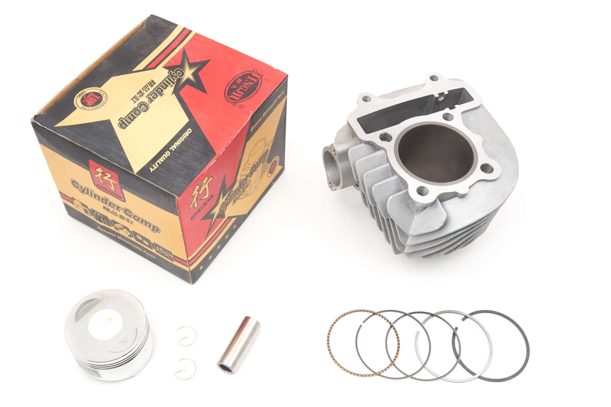 Поршневая (ЦПГ) 4T ARN 150 (Ø57.4 p-15) (Keeway, Stels) JIN