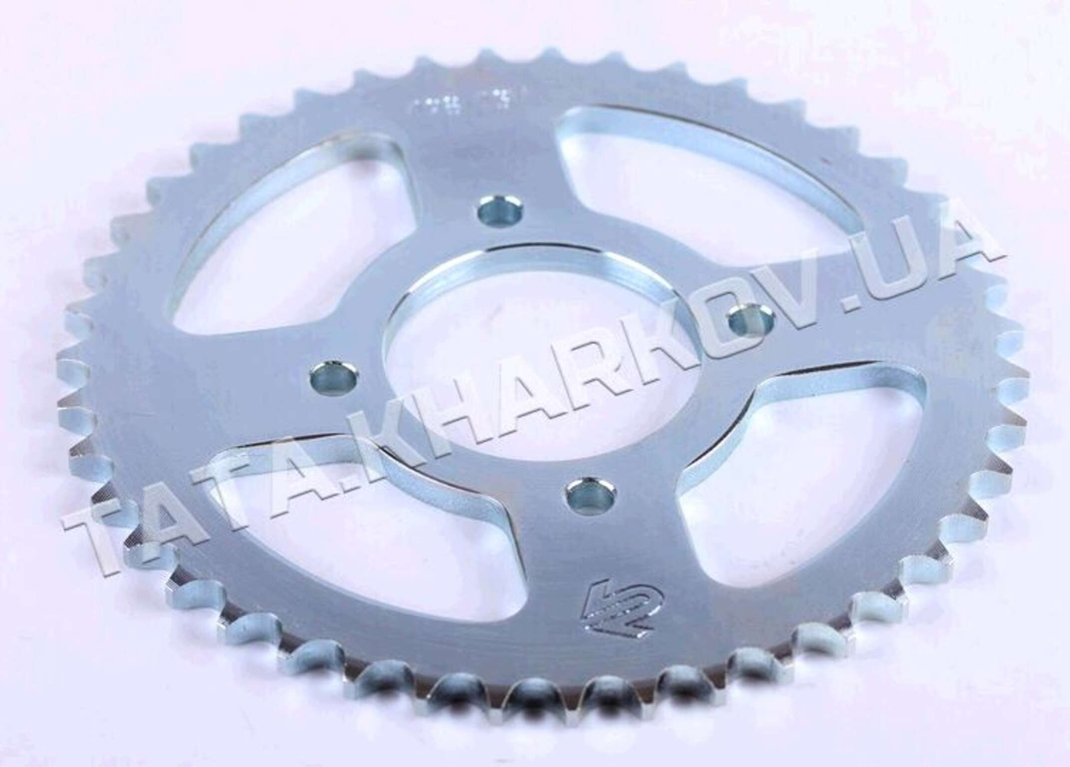 Звезда трансмиссии (задняя) Zongshen, Lifan 125/150 428-43T (Premium) AMG
