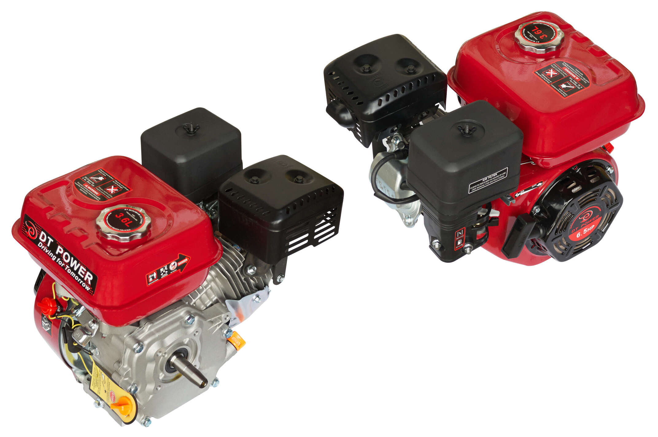 Двигатель м/б 168F (6,5Hp) (полный комплект) (вал Ø 19мм, под конус) DAOTONG