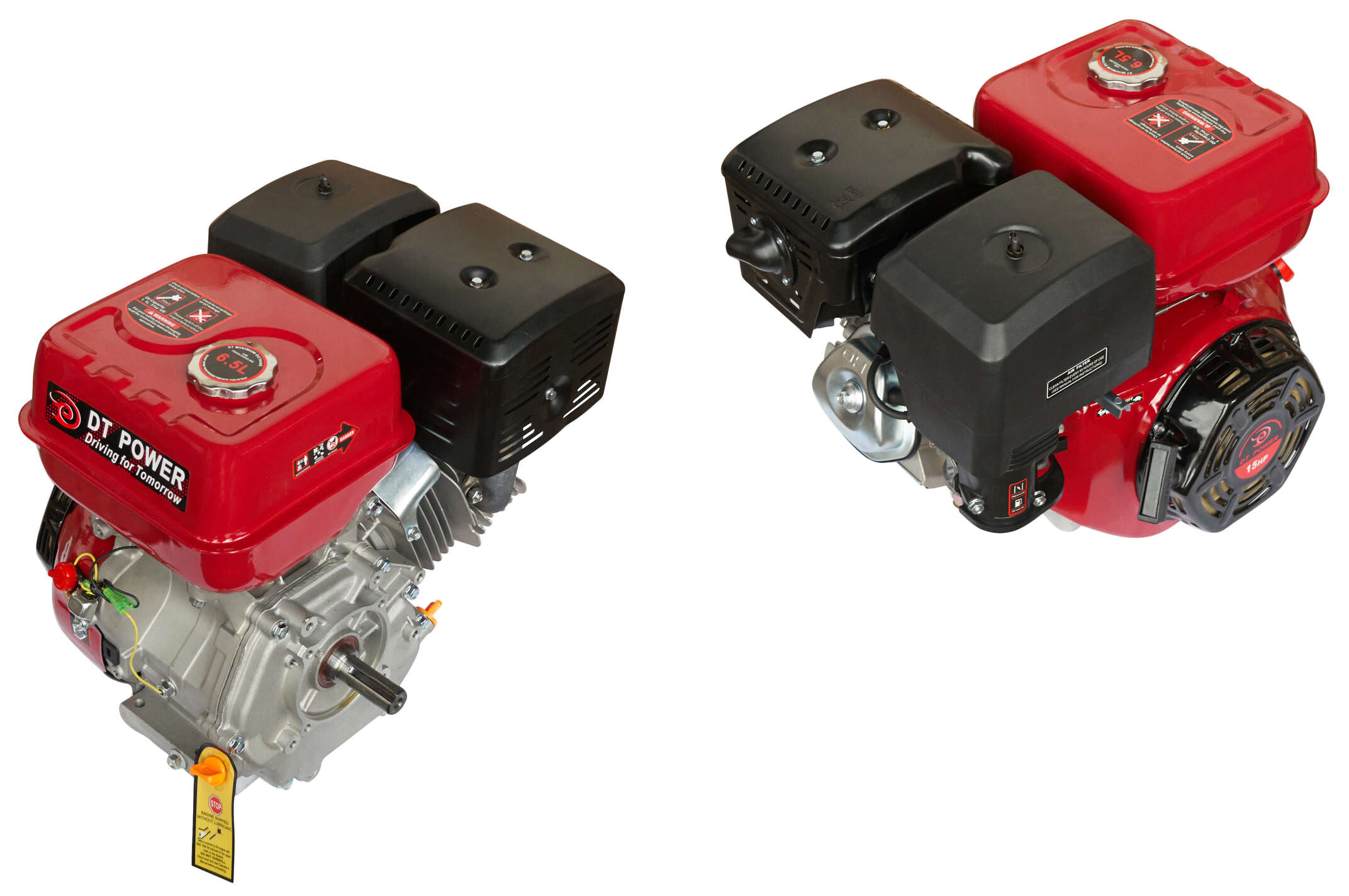 Двигатель м/б 190F (15 Hp) (полный комплект) (вал Ø 25мм, под шпонку) DAOTONG