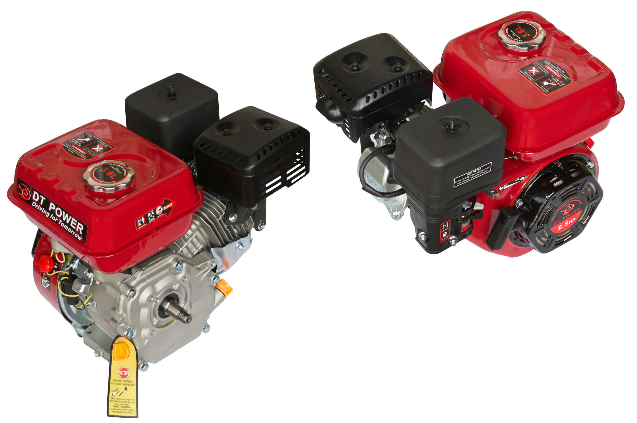 Двигатель м/б 168F (6,5Hp) (полный комплект) (вал Ø 20мм, под резьбу) DAOTONG