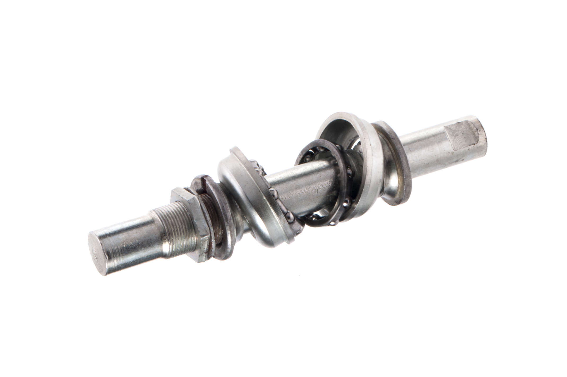 Каретка велосипедная разборная (клин) (L-148mm) (в сборе) YKX