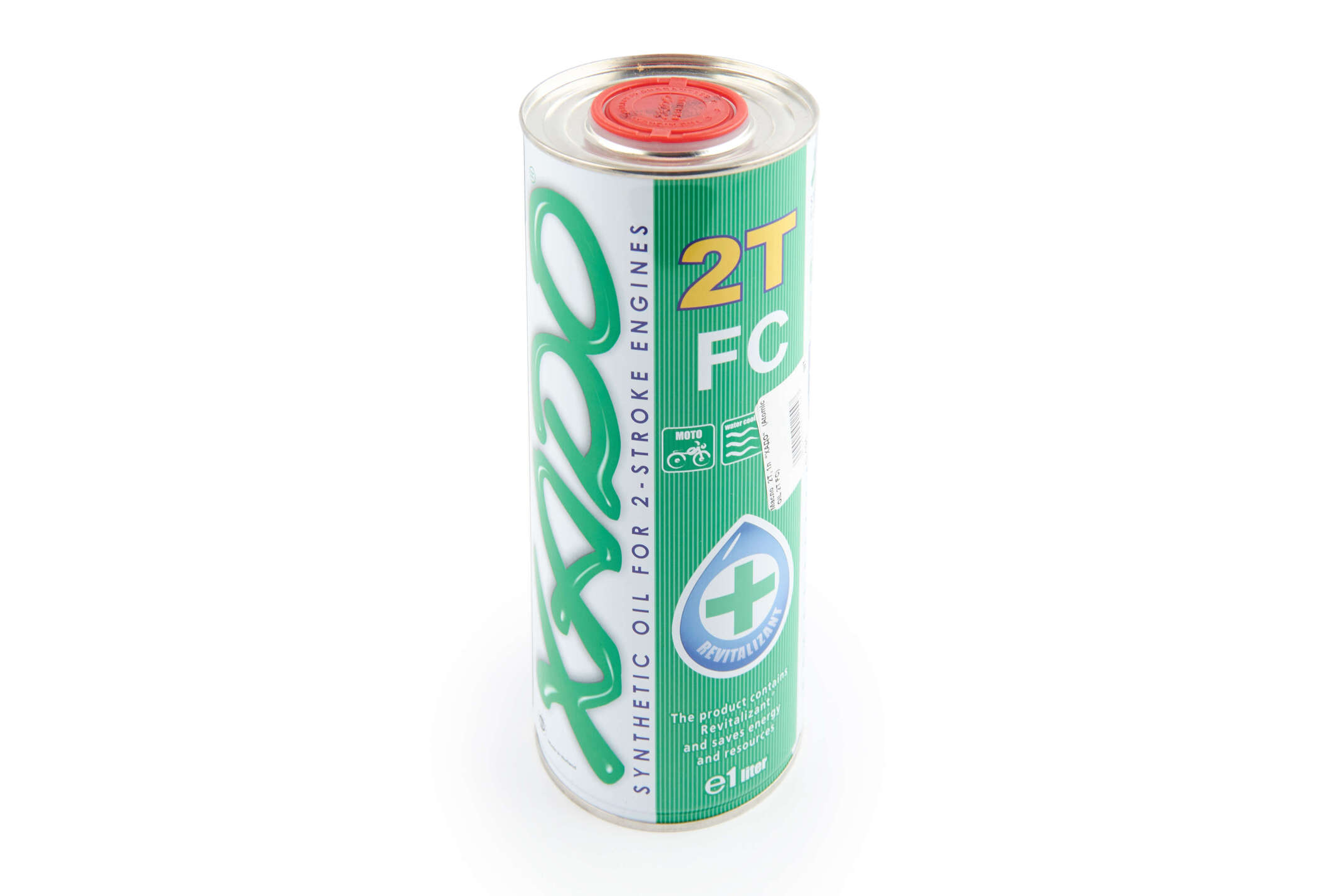 Масло 2T, 1л (синтетика, Atomic OIL 2T FC) ХАДО