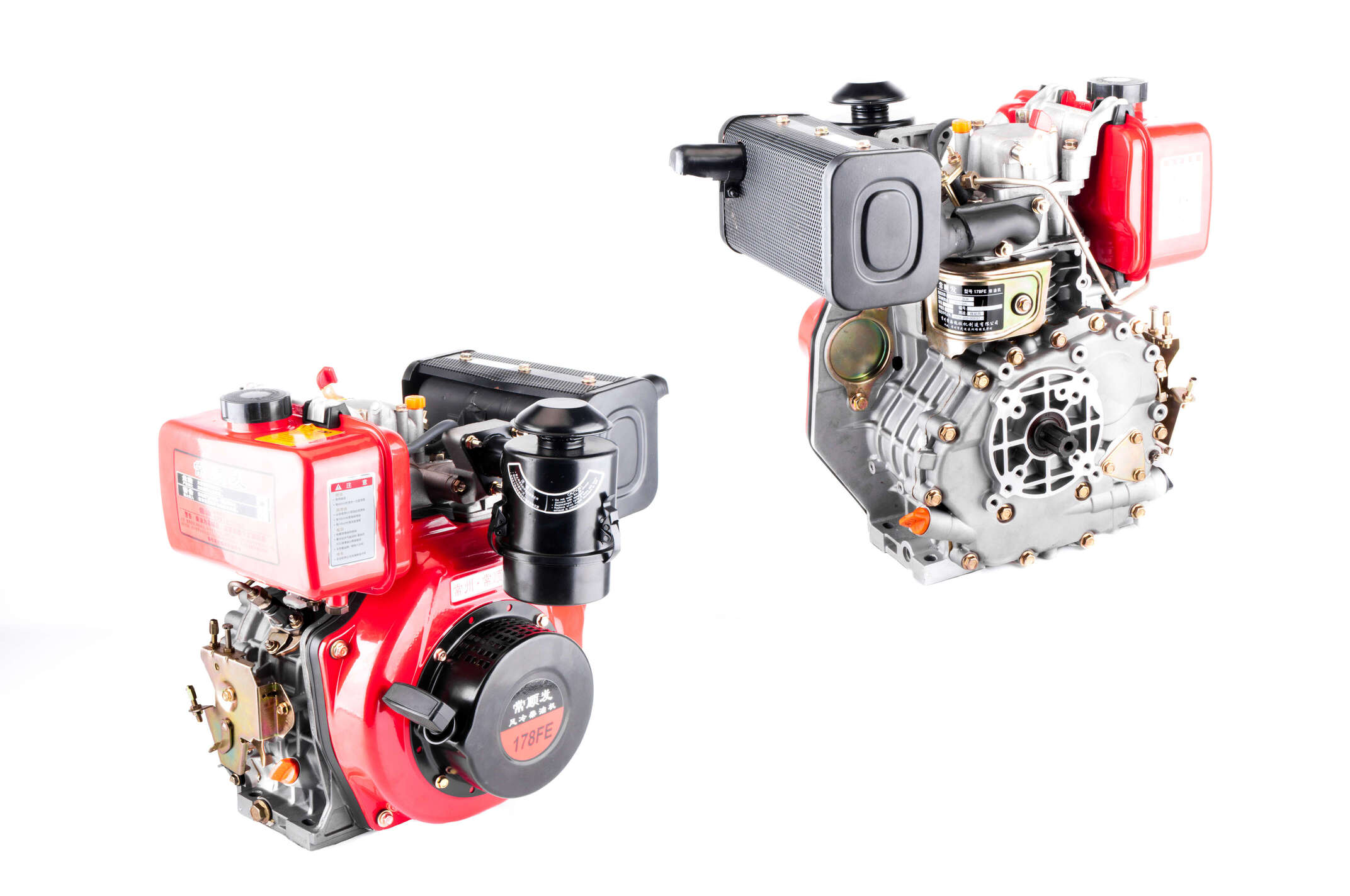 Двигатель м/б 178F (6Hp) (дизель, воздушное охлаждение, 4,41 кВт, 3600 об/мин, 296 см3) DIGGER