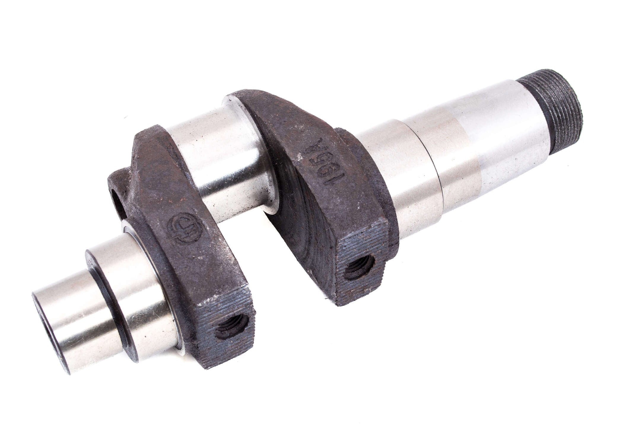 Коленвал м/б 195N (12Hp) (голый) (крепления вала балансировочного D-12 x 1,5mm) XING