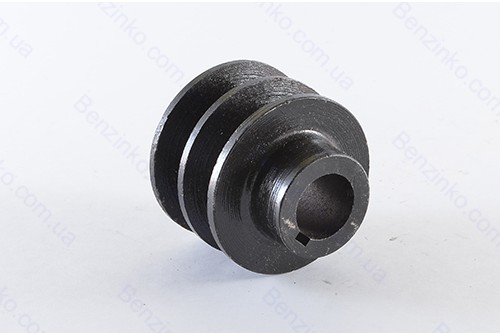 Шкив ремня ведомый 2-х ручейковый м/б 168F/170F (6,5/7Hp) ST