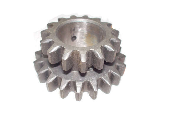 Шестерня задней передачи м/б 168F/170F (6,5/7Hp) (Z-20/15) ST