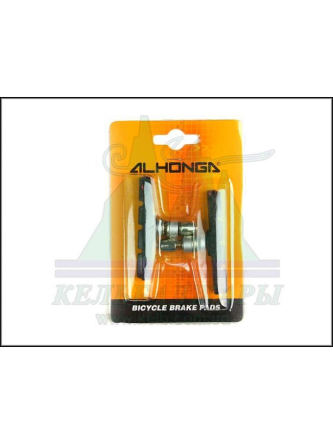 Колодки тормозные велосипедные (ободные, V-brake) ALHONGA HJ-600.12.T3G2 KL