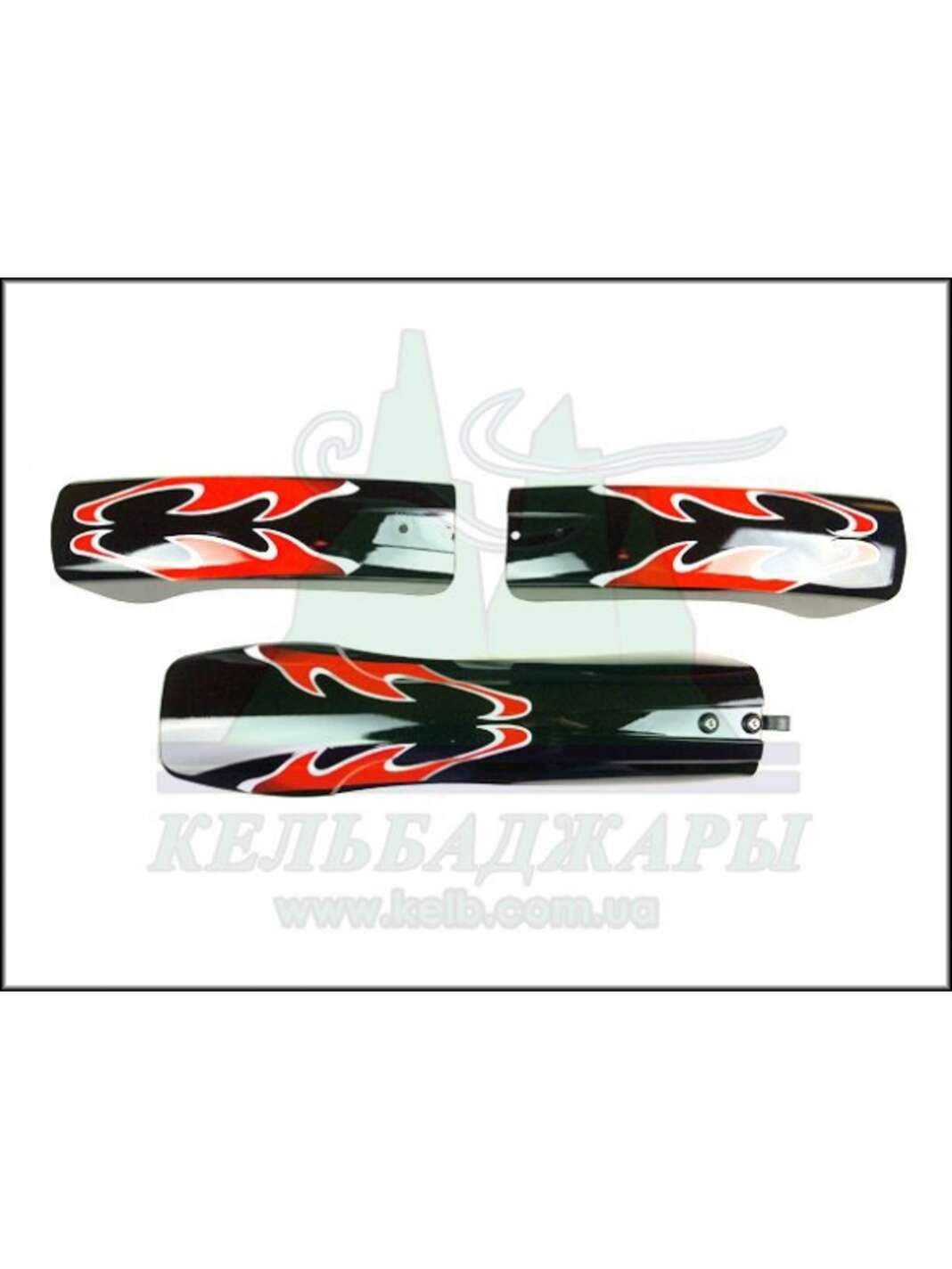 Крылья велосипедные (MTB) (3301-RD) KL