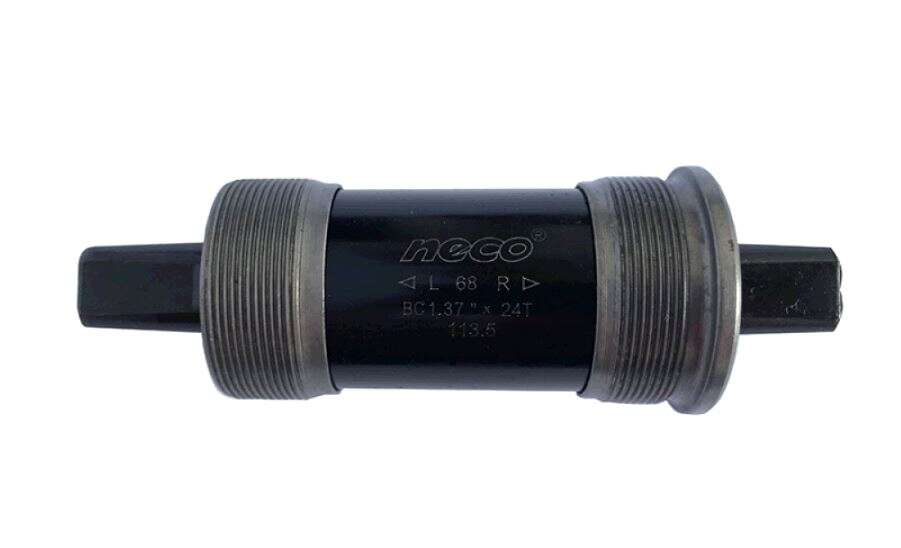 Каретка велосипедная неразборная (квадрат) (L-113mm) (B910) (Neco) KL