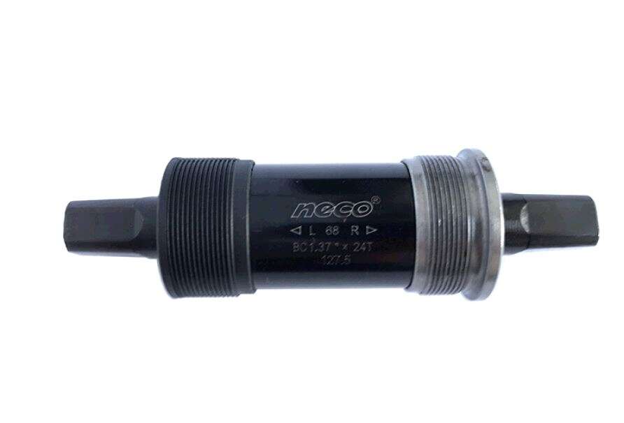 Каретка велосипедная неразборная (квадрат) (L-122.5mm) (B910P) (Neco) KL