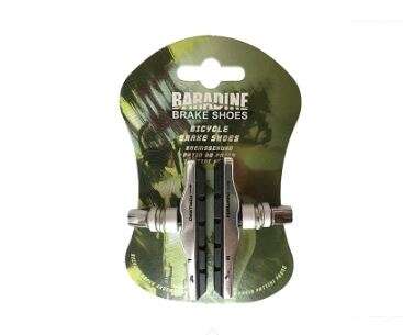 Колодки тормозные велосипедные (ободные, V-brake) Baradine 945VС KL