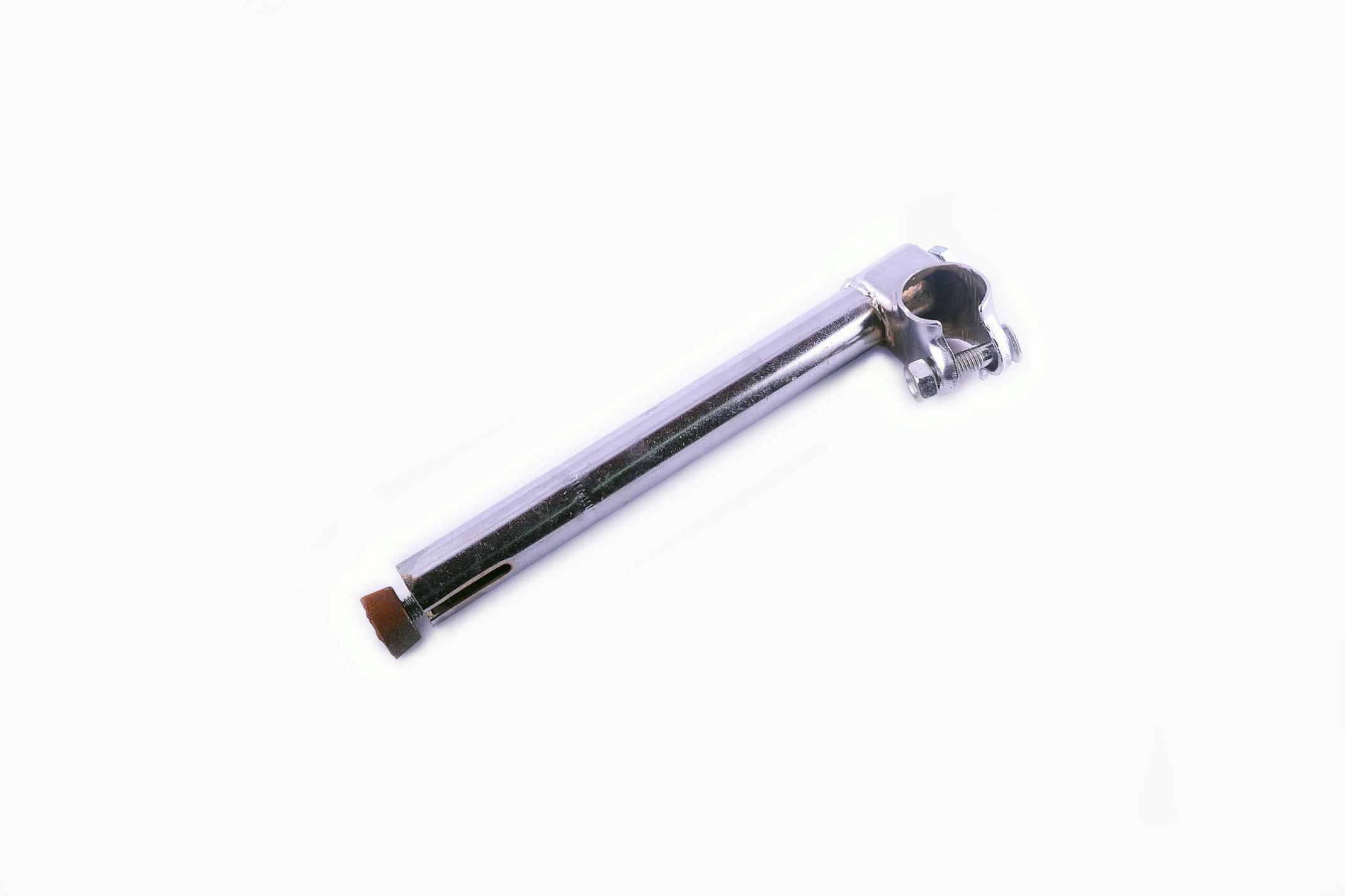 Вынос руля велосипеда (под рулевую резьбовую) (L-200mm, D-22mm) (хром) FM