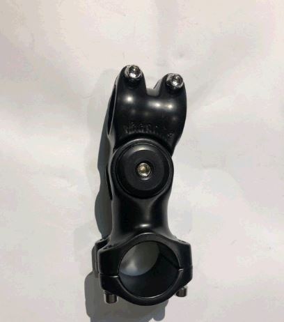 Вынос руля велосипеда (горный, алюминий, L=100 mm, D-31.8 mm) (черный) KL