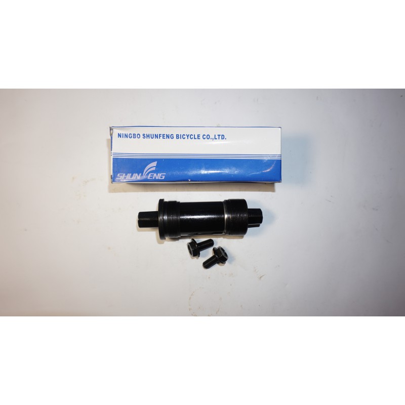 Каретка велосипедная неразборная (квадрат) (L-110mm) SHUNFENG BBC