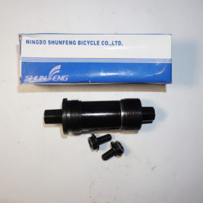 Каретка велосипедная неразборная (квадрат) (L-122mm) SHUNFENG BBC