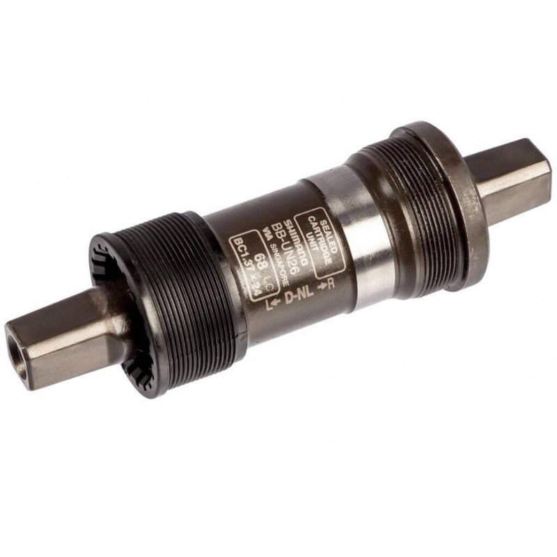 Каретка велосипедная неразборная (квадрат) (L-123mm, BB-UN26) (SHMN) BBC